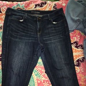 Straight Leg Stretch Jeans